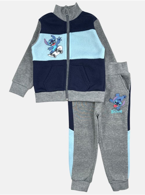 Disney - Joggingpak set jongen jas en broek met patroon - Kiabi