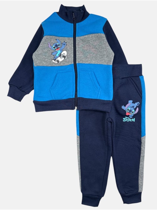 Disney - Joggingpak set jongen jas en broek met patroon - Kiabi