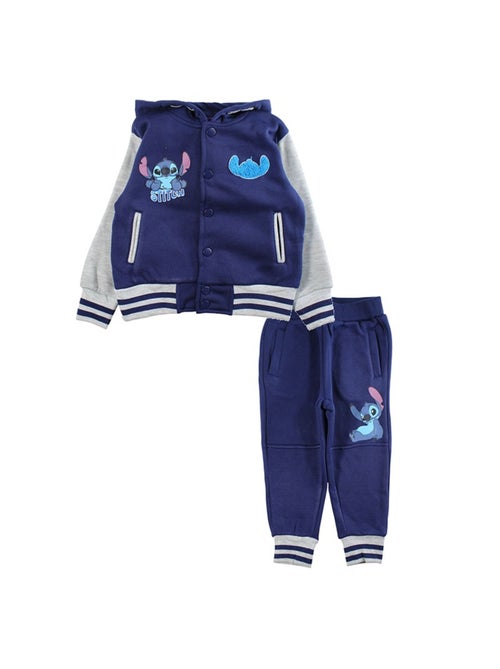 Disney - Joggingpak set jongen jas met capuchon en broek met patroon - Kiabi