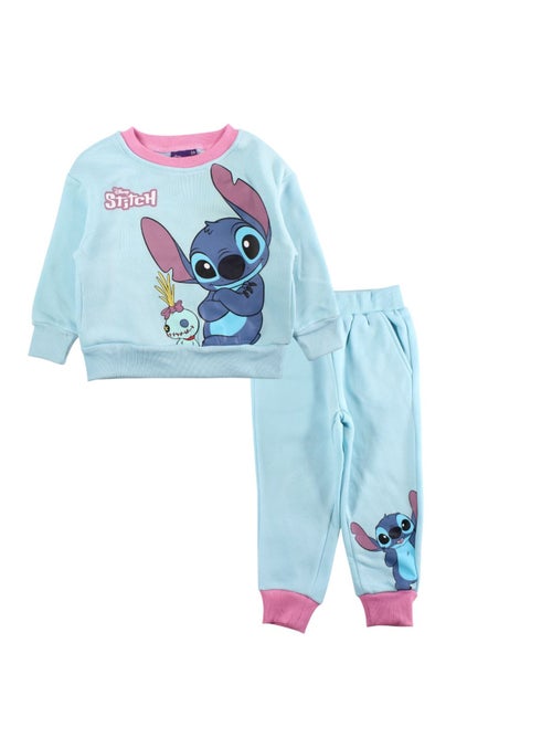 Disney - Joggingpak set meisje hoodie en broek met patroon - Kiabi