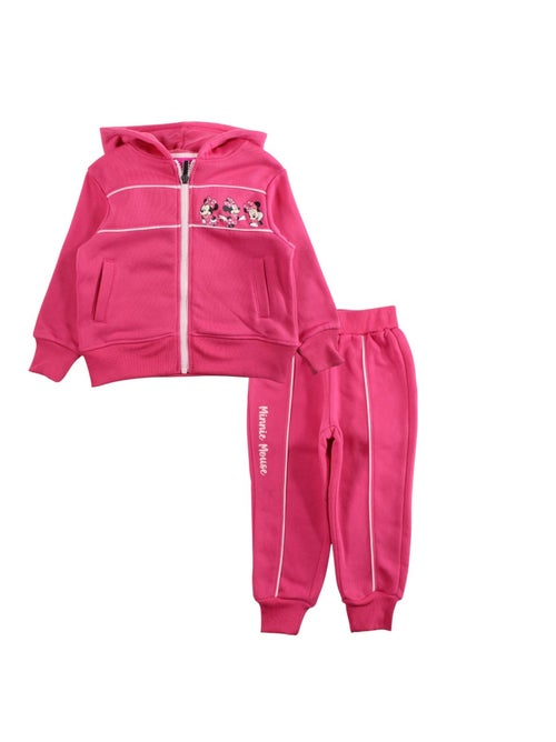 Disney - Joggingpak set meisje jas met capuchon en broek bedrukt - Kiabi