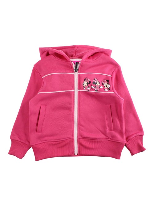 Disney - Joggingpak set meisje jas met capuchon en broek bedrukt - Kiabi