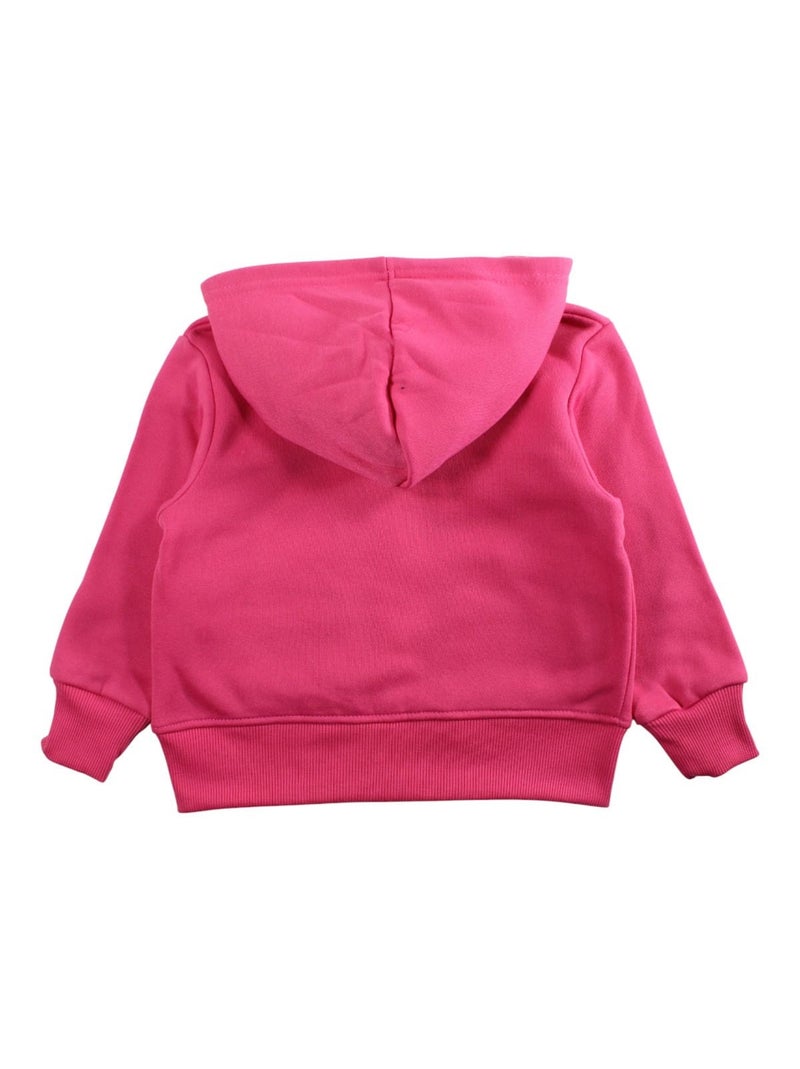 Disney - Joggingpak set meisje jas met capuchon en broek bedrukt Fuchsia roze - Kiabi