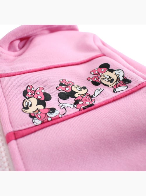 Disney - Joggingpak set meisje jas met capuchon en broek bedrukt - Kiabi