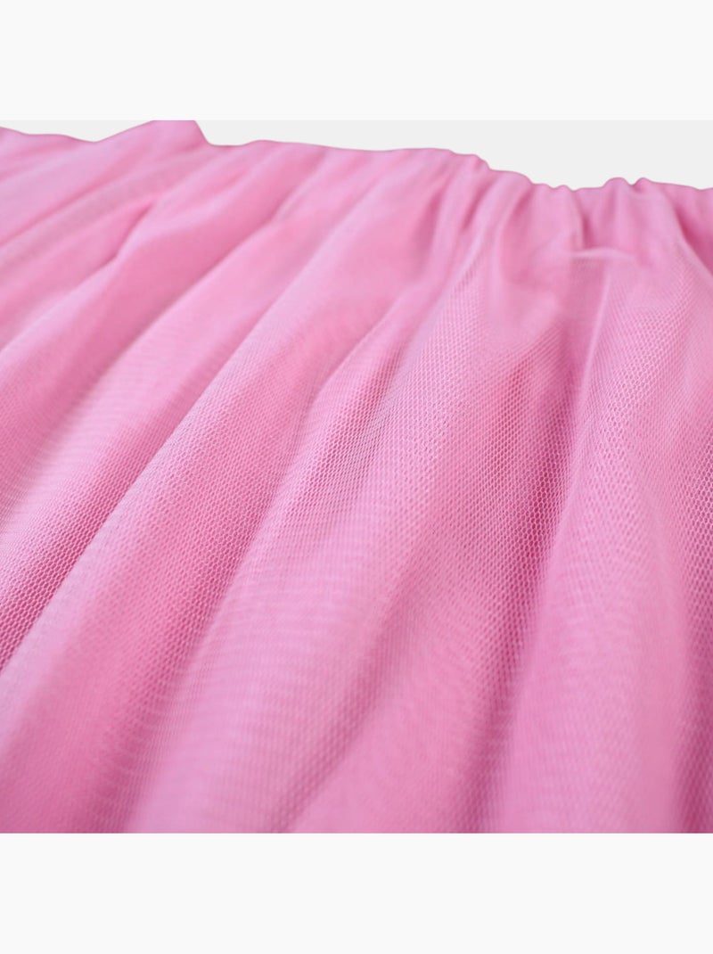 Disney - Jurk kind met patroon Fuchsia roze - Kiabi