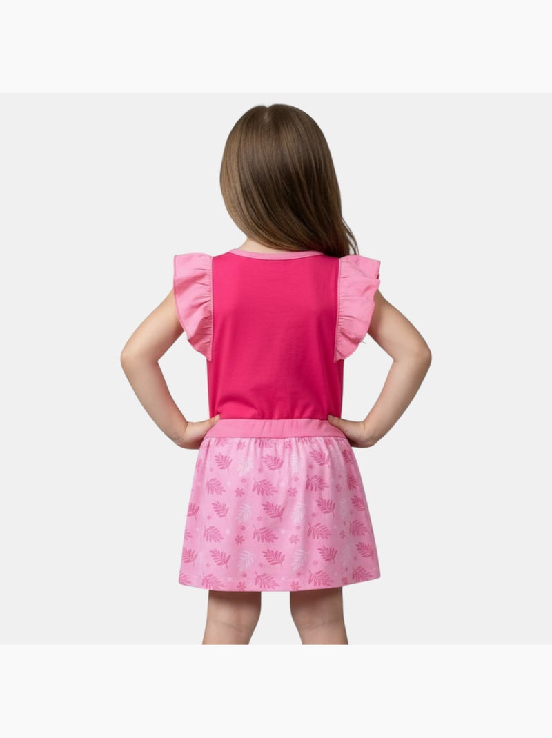 Disney - Jurk kind met patroon Roze - Kiabi
