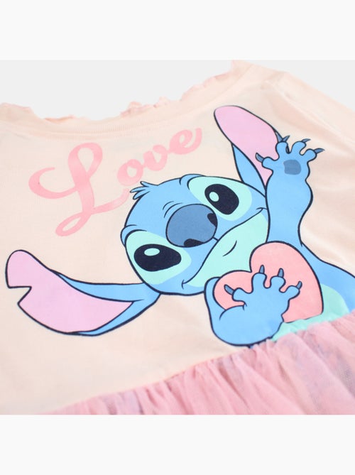 Disney - Jurk met lange mouwen en tule en patronen - Kiabi Disney - Jurk met lange mouwen en tule en patronen - Kiabi