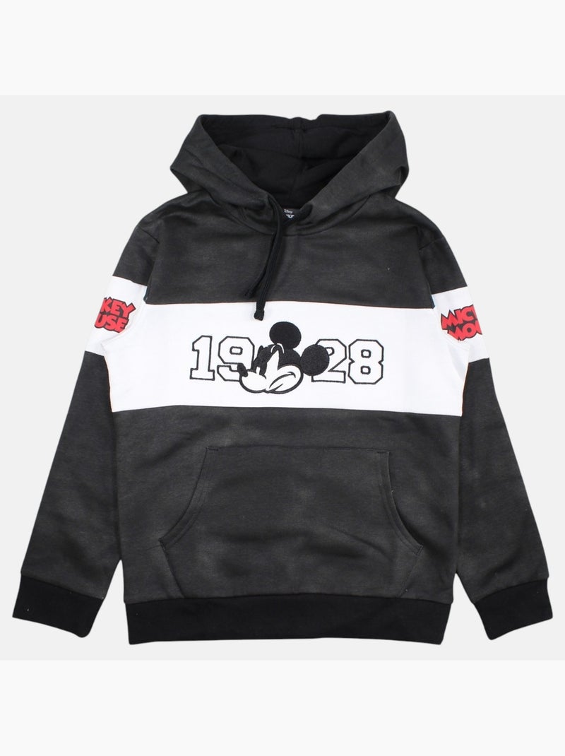 Disney - Kind hoodie zwart en wit Zwart - Kiabi