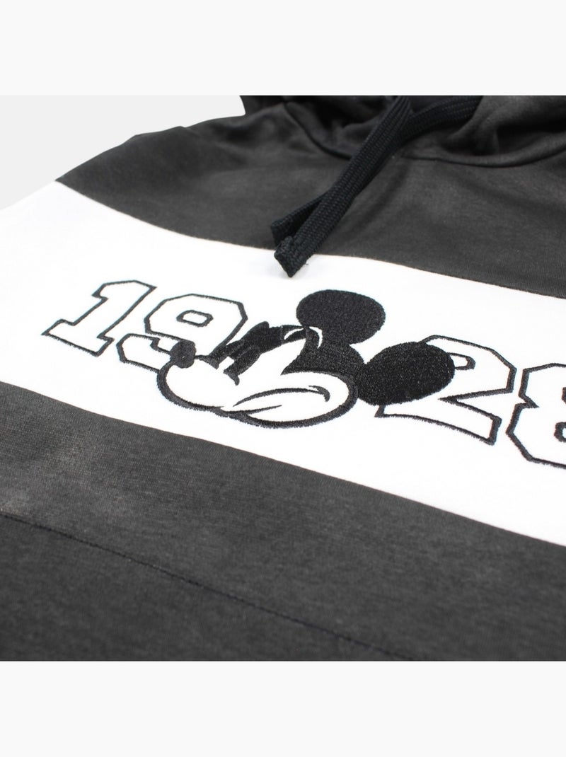 Disney - Kind hoodie zwart en wit Zwart - Kiabi
