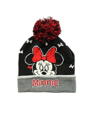 Disney - Kind muts met pompon zwart en rood personage