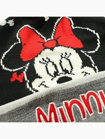 Disney - Kind muts met pompon zwart en rood personage