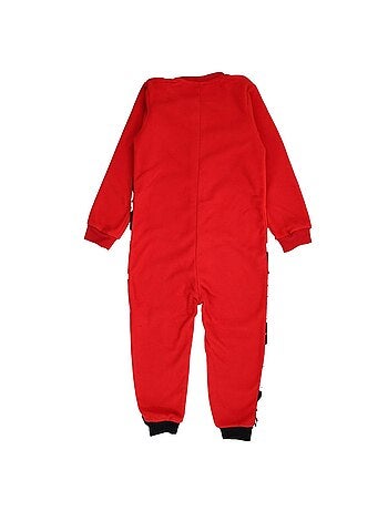 Disney - Kind pyjama overall zwart en rood