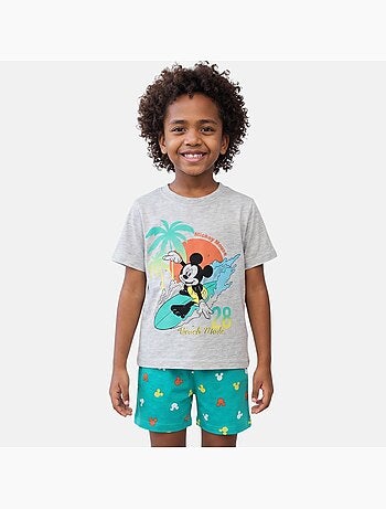 Disney - Kind set grijs en groene short