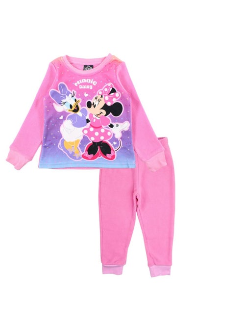 Disney - Kind set roze en roze broek personage - Kiabi