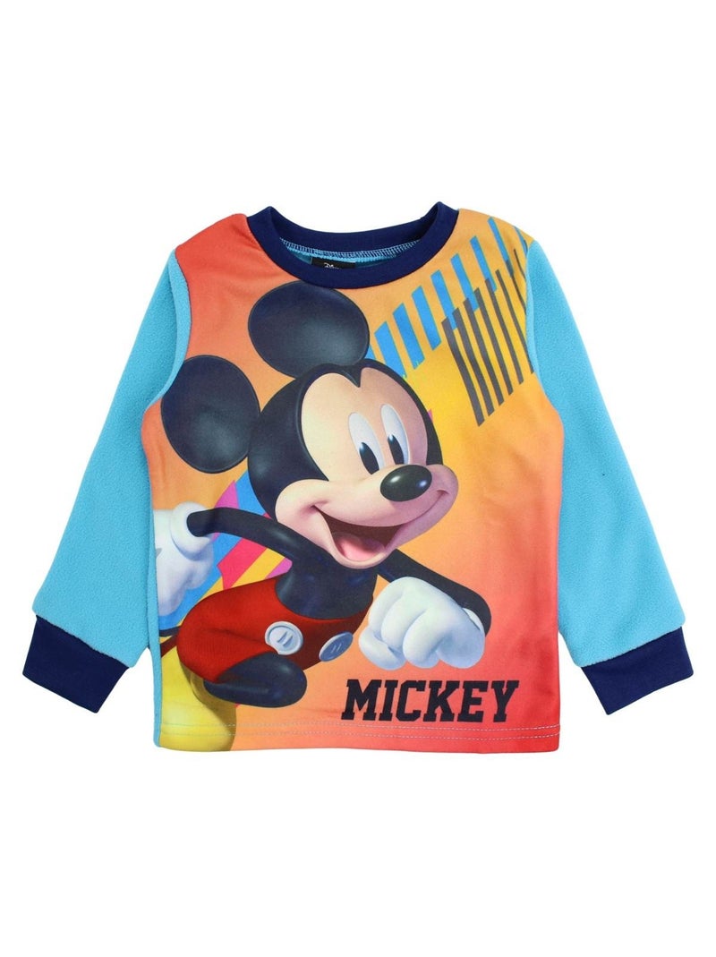 Disney - Kind set sweatshirt en broek blauw Blauw - Kiabi