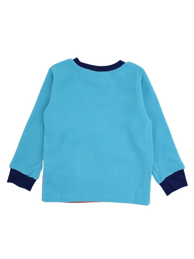 Disney - Kind set sweatshirt en broek blauw Blauw - Kiabi