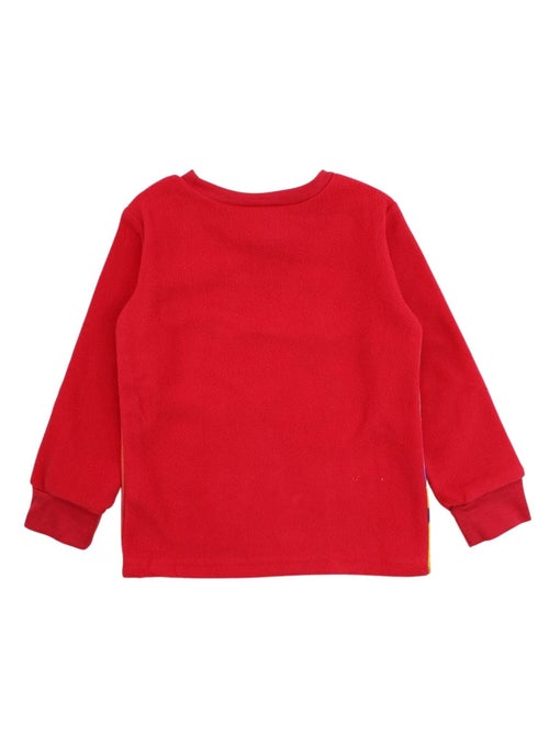 Disney - Kind set sweatshirt en broek rood blauw - Kiabi Disney - Kind set sweatshirt en broek rood blauw - Kiabi