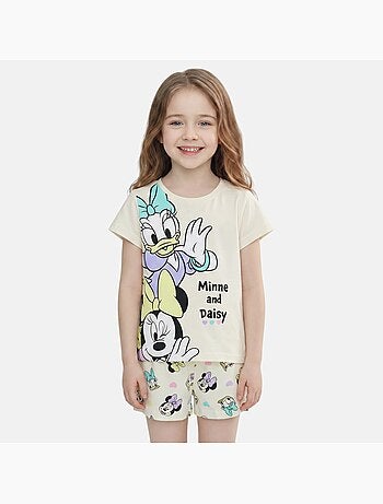 Disney - Kind set T-shirt wit en short personage