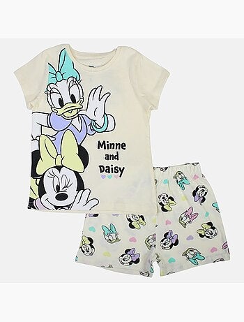 Disney - Kind set T-shirt wit en short personage