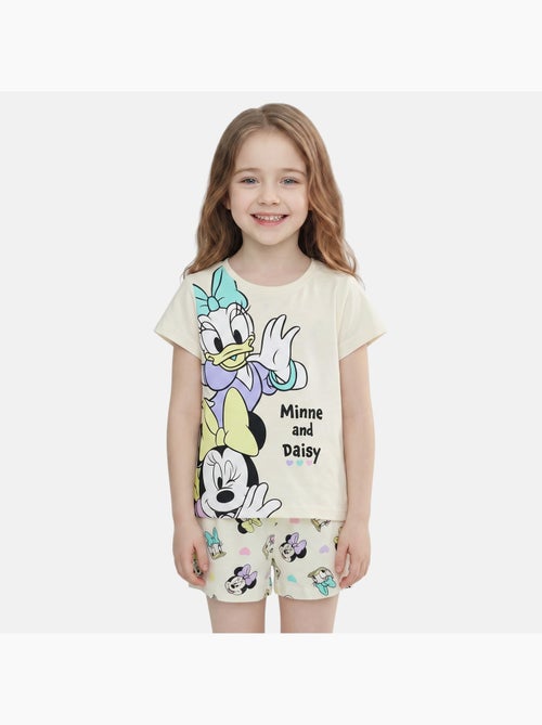 Disney - Kind set T-shirt wit en short personage - Kiabi