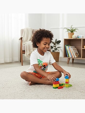 Disney - Kind set wit en oranje short
