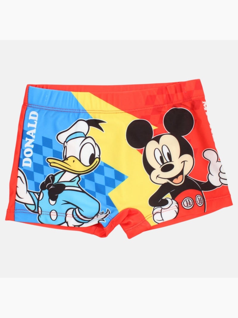Disney - Kind zwemshort oranje en blauw Rood - Kiabi