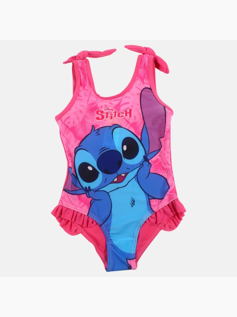 Disney - Kinder badpak Stitch Roze - Kiabi