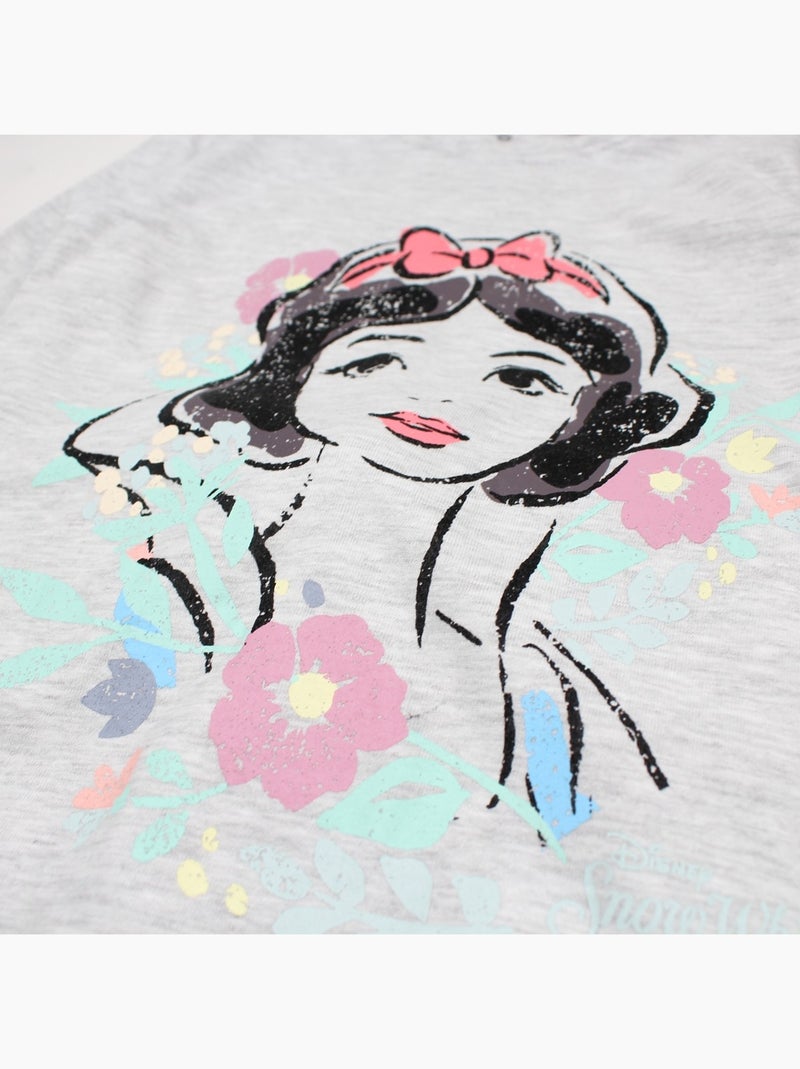 Disney - Kinder pyjama met prinsessenprint Grijs - Kiabi