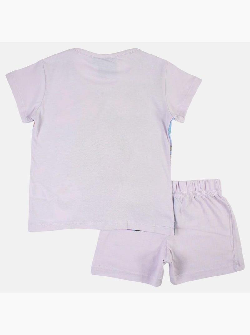 Disney - Kinder set met animatieprint Mauve - Kiabi