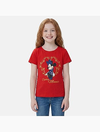 Disney - Kinder T-shirt korte mouwen rood personage