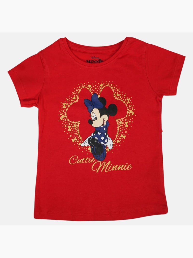 Disney - Kinder T-shirt korte mouwen rood personage Rood - Kiabi