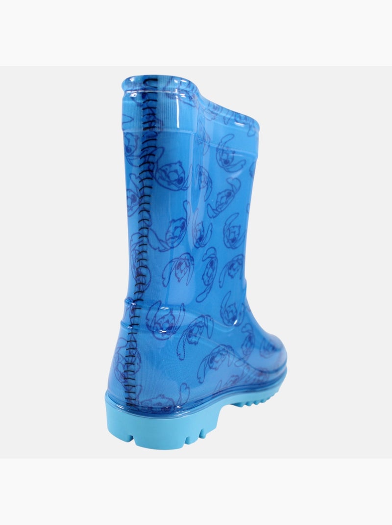 Disney - Laarzen jongen met patroon Blauw - Kiabi