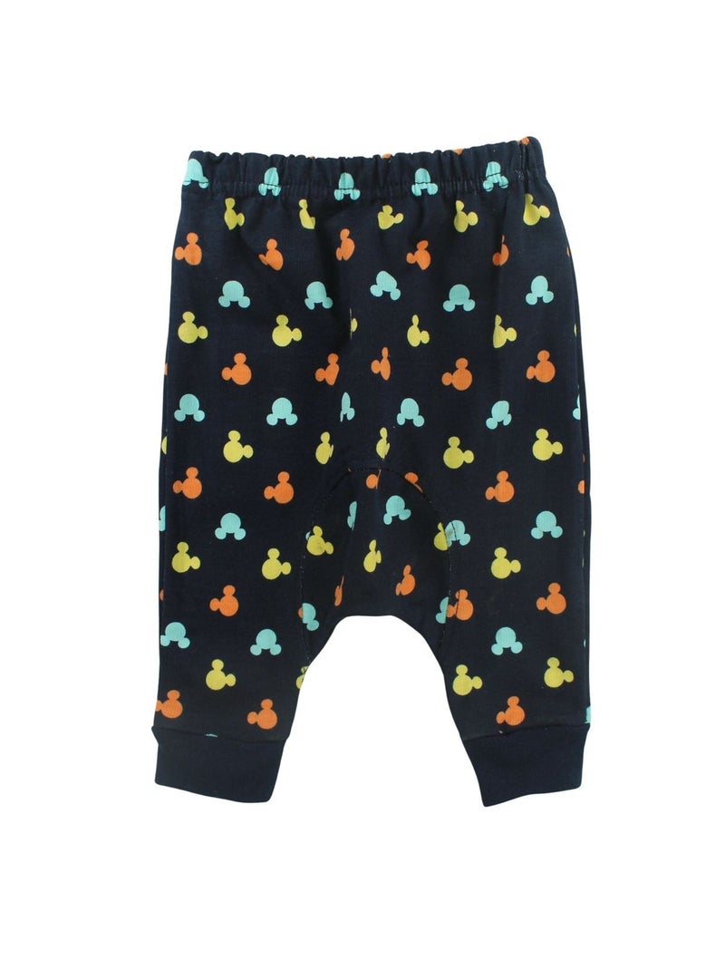 Disney - Lange mouwen body met legging met kleurrijke patronen Grijs - Kiabi