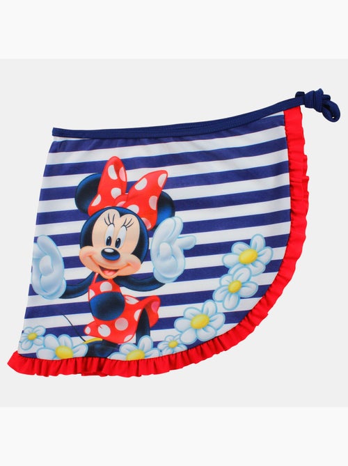 Disney - Maillot de bain 1 pièce avec jupe et imprimé - Kiabi