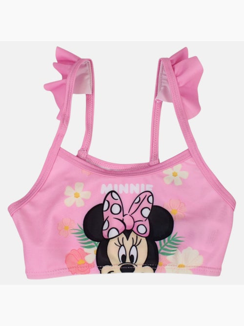 Disney - Maillot de bain fille 2 pièces rose à fleurs motif personnage - Kiabi Disney - Maillot de bain fille 2 pièces rose à fleurs motif personnage - Kiabi