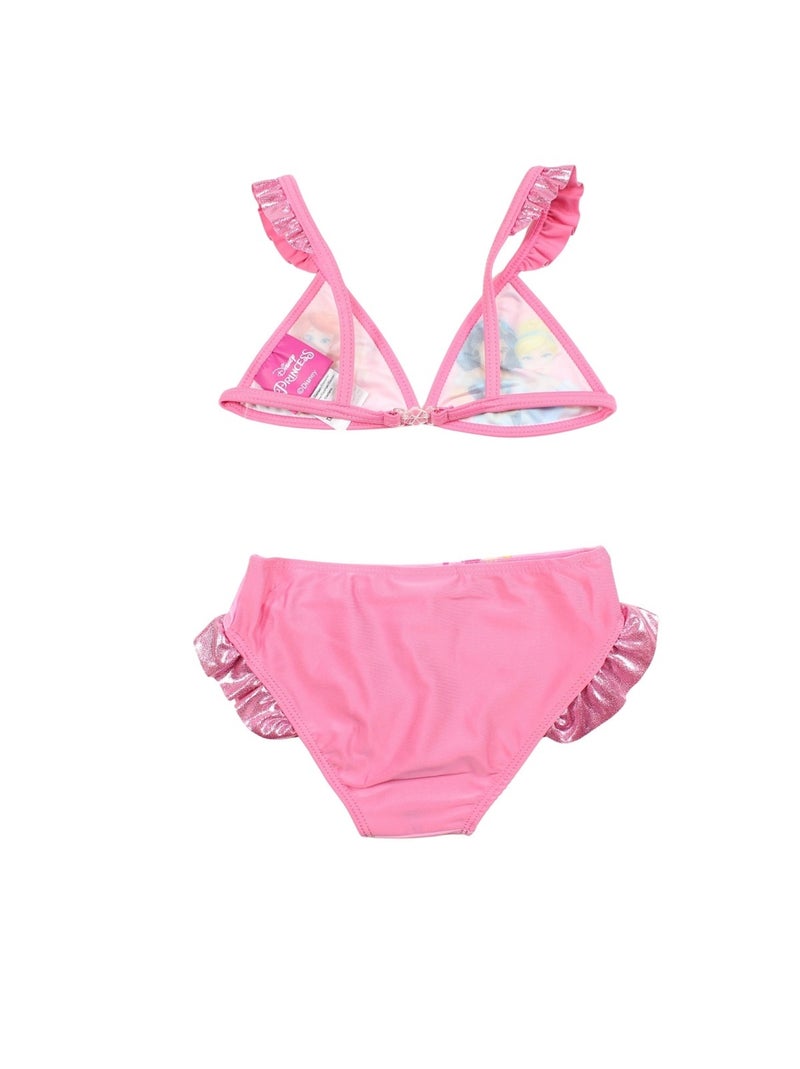 Disney - Maillot de bain une pièce fille imprimé Rose - Kiabi