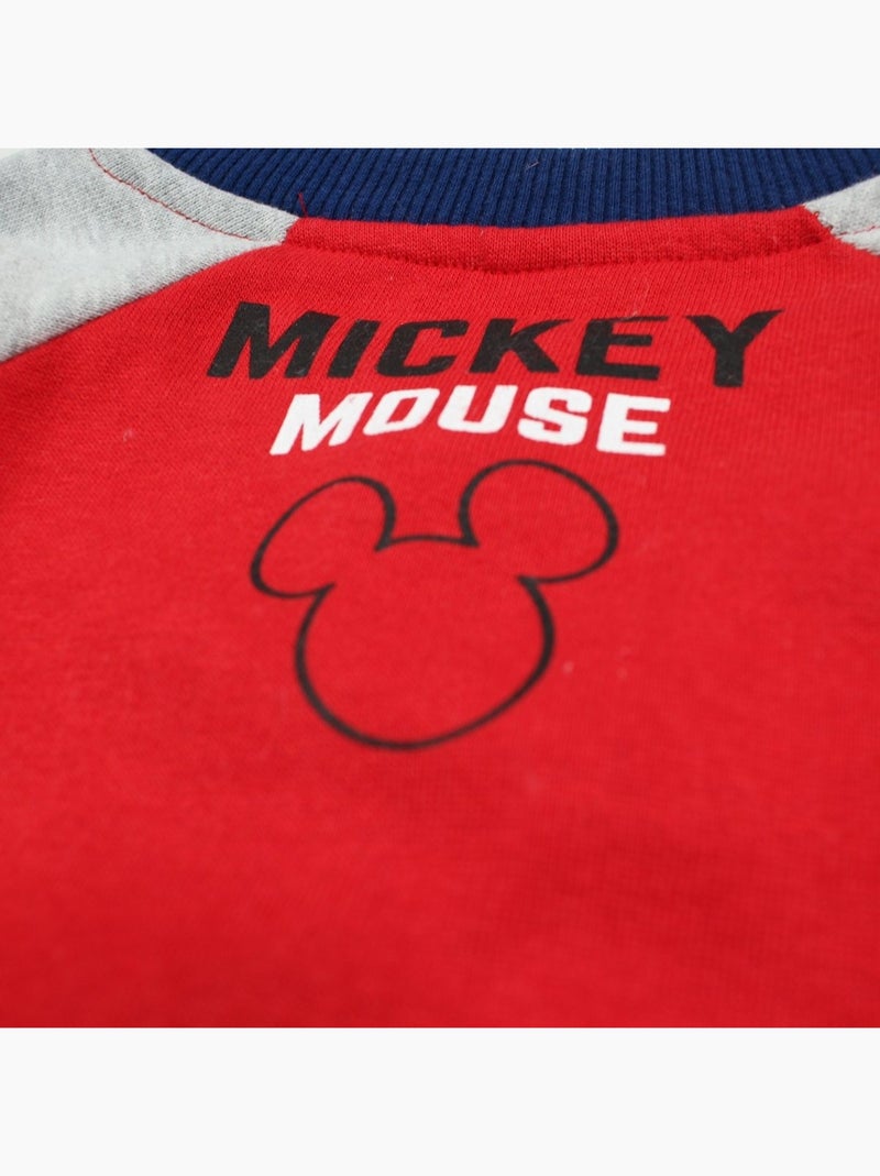 Disney - Maillot enfant short rouge et bleu Rouge - Kiabi