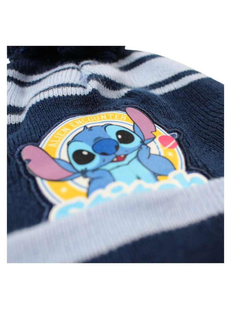 Disney - Muts met pompon en personage Marineblauw - Kiabi
