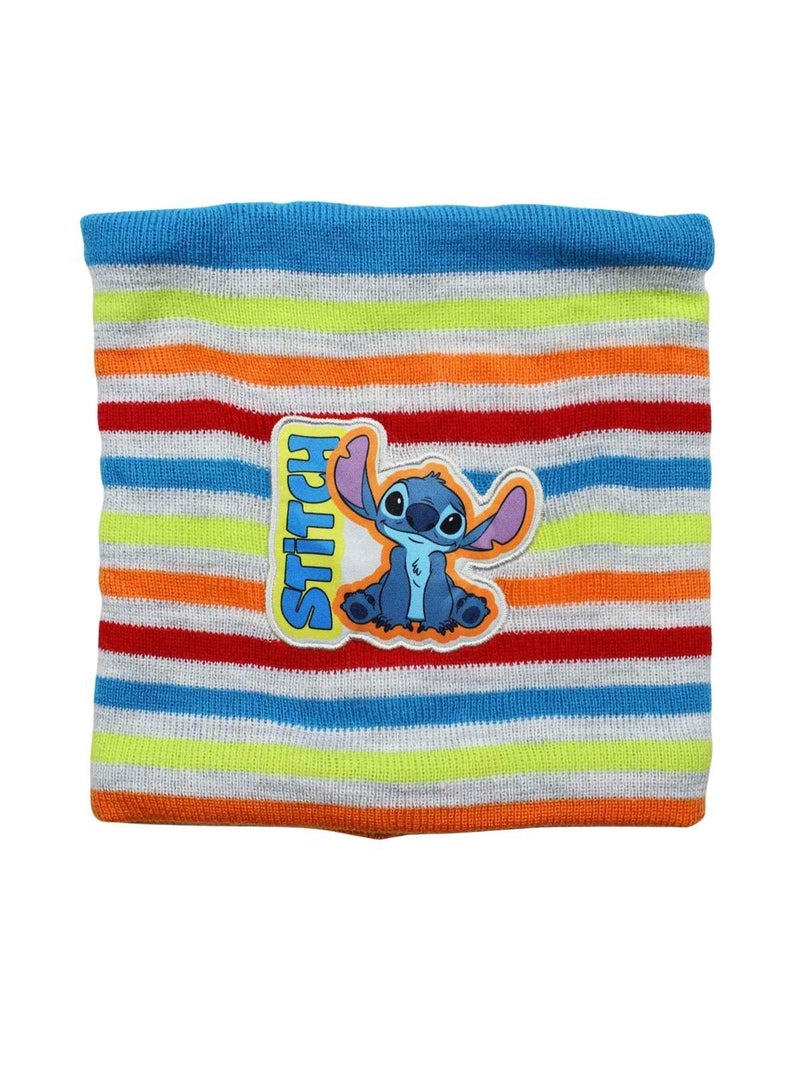 Disney - Muts met pompon, handschoenen en sjaal kleurrijk Blauw - Kiabi
