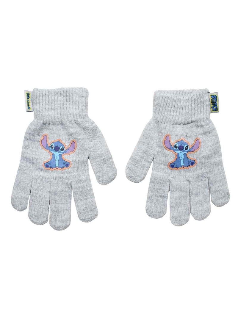 Disney - Muts met pompon, handschoenen en sjaal kleurrijk Blauw - Kiabi