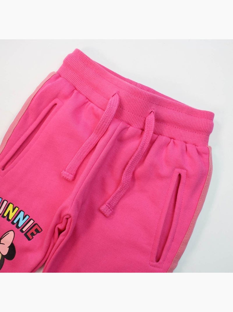 Disney - pantalon de jogging imprimé taille élastique, coupe droite Rose - Kiabi