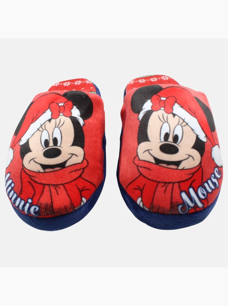 Disney - Pantoffels jongen kind met patroon Rood - Kiabi