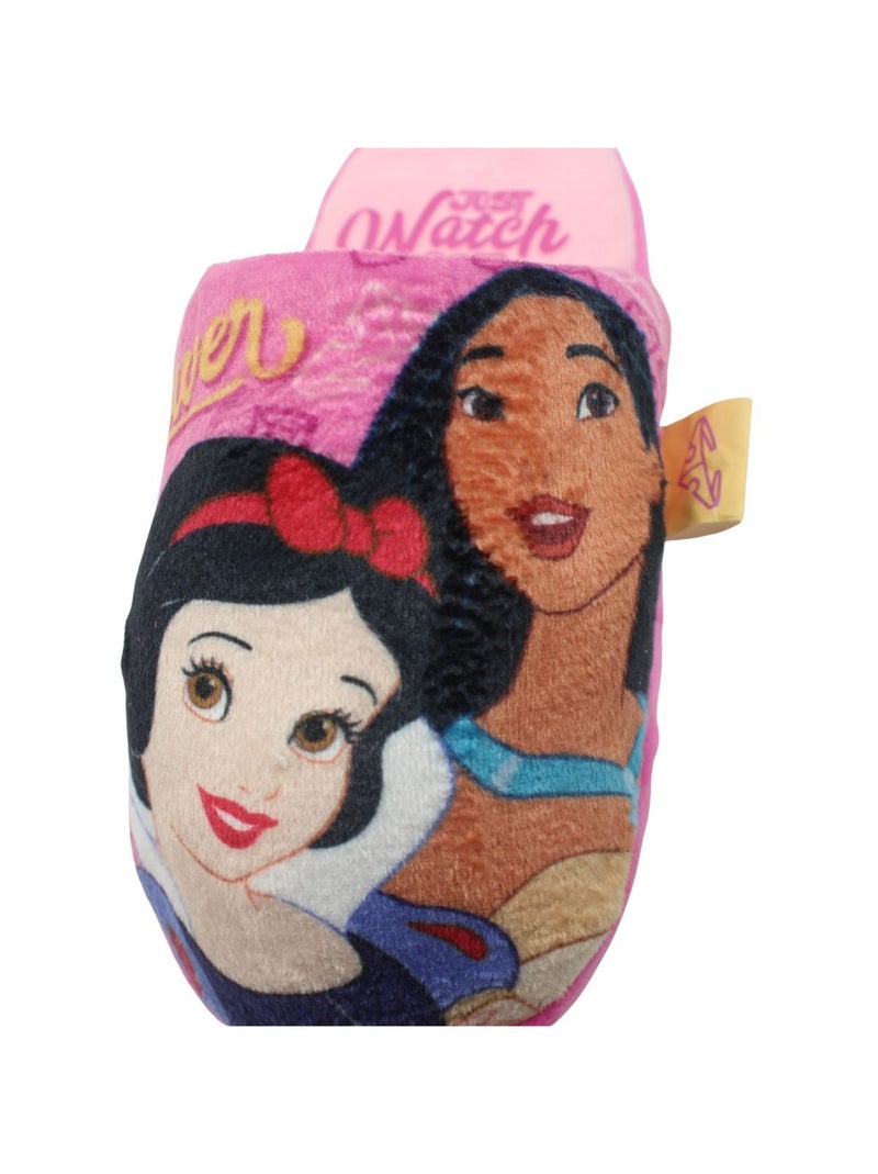 Disney - pantoufles mules imprimées, talon ouvert Rose - Kiabi