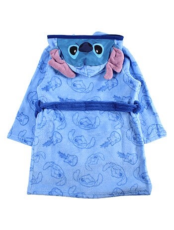 Disney - peignoir à capuche imprimé avec ceinture, capuche à oreilles