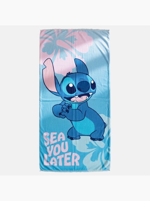 Disney - Polyester handdoek Lilo en Stitch - Kiabi