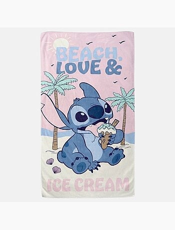 Disney - Polyester handdoek Lilo en Stitch