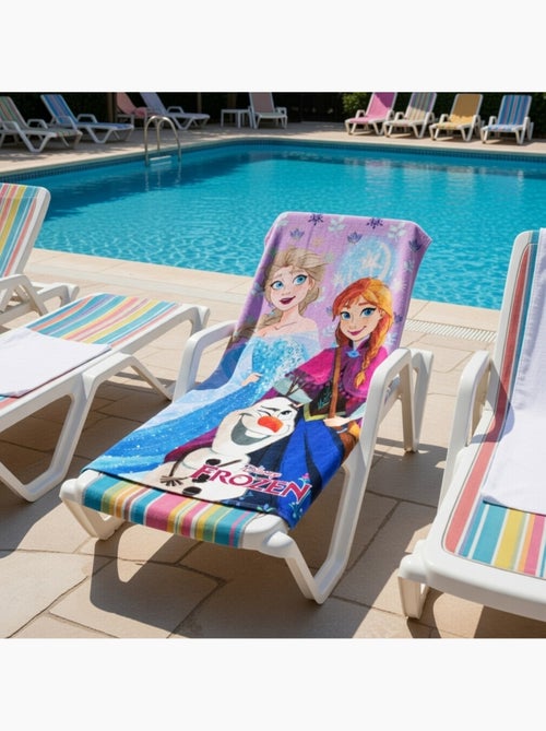 Disney - polyester handdoek meisje frozen - Kiabi Disney - polyester handdoek meisje frozen - Kiabi