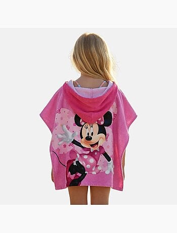 Disney - Poncho polyester fille à motif
