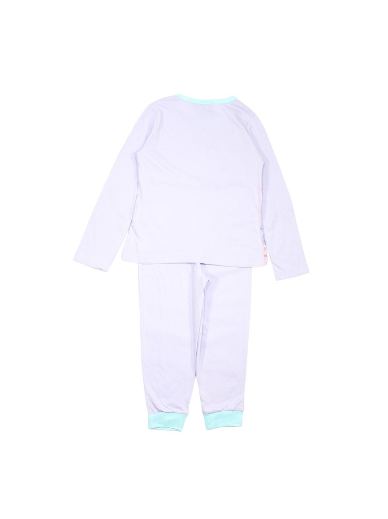Disney - Pyjama enfant motif animé Mauve - Kiabi