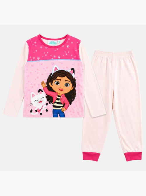 Disney - Pyjama fille imprimé manches longues pantalon - Kiabi